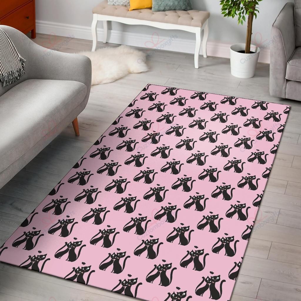 Black Cat Pattern 1 Rug Sport Decor Gift Floor Decor Living Room Carpet Rug Area Rug - 1a3f86d81468 Black Cat Pattern 1 Rug Sport Decor Gift Floor Decor Living Room Carpet Rug Area Rug - 1a3f86d81468