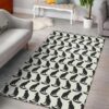 Black Cat Pattern 2 Rug Sport Decor Gift Floor Decor Living Room Carpet Rug Area Rug - 0eca460a1cd5