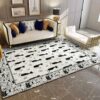 Black Cat Pattern Rug Sport Decor Gift Floor Decor Living Room Carpet Rug Area Rug - 3e28c35790cd