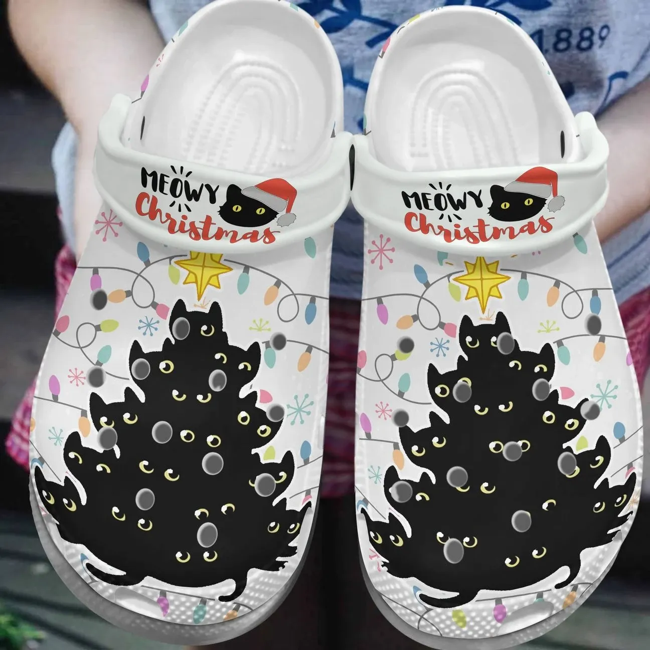 Black Cat Personalized Clog Custom Crocs Comfortablefashion Style Comfortable For Women Men Kid Print 3D Meowy Black Cat Personalized Clog Custom Crocs Comfortablefashion Style Comfortable For Women Men Kid Print 3D Meowy