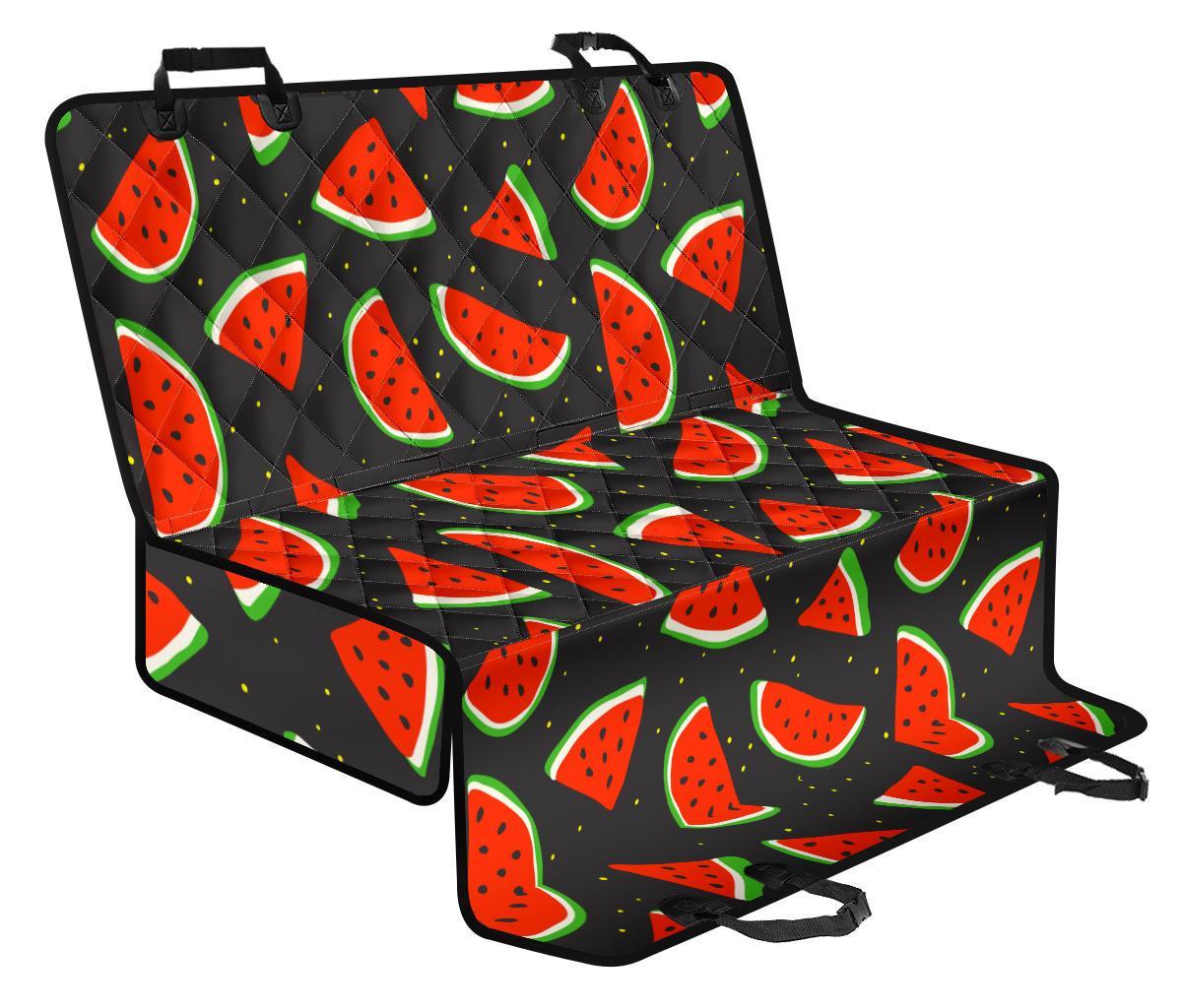 Black Cute Watermelon Pattern Print Pet Car Back Seat Cover - da627a4d55b3 Black Cute Watermelon Pattern Print Pet Car Back Seat Cover - da627a4d55b3