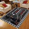 Black Dachshund Rug Sport Decor Gift Floor Decor Living Room Carpet Rug Area Rug - 2d97a9b18813