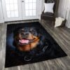 Black Dog Rug Sport Decor Gift Floor Decor Living Room Carpet Rug Area Rug - 1932bc4bfad7