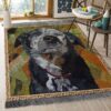 Black Dog Rug Sport Decor Gift Floor Decor Living Room Carpet Rug Area Rug - 62aa95c55ccc