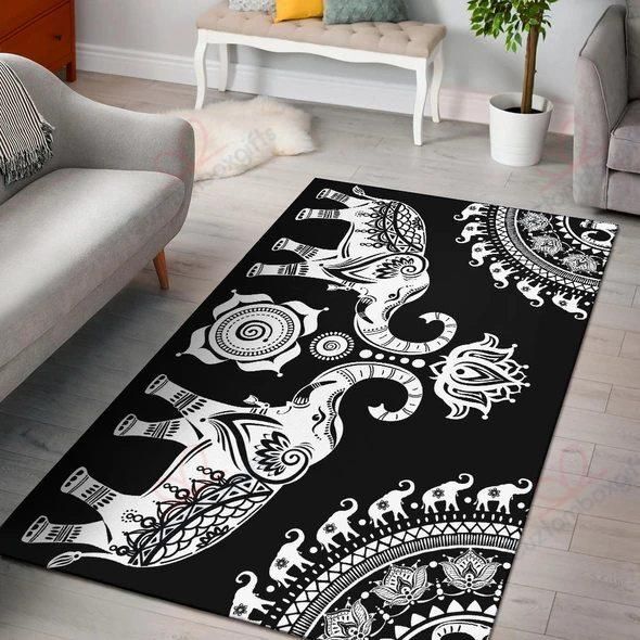 Black Elephant Rug Sport Decor Gift Floor Decor Living Room Carpet Rug Area Rug - e79a2b4edc81 Black Elephant Rug Sport Decor Gift Floor Decor Living Room Carpet Rug Area Rug - e79a2b4edc81