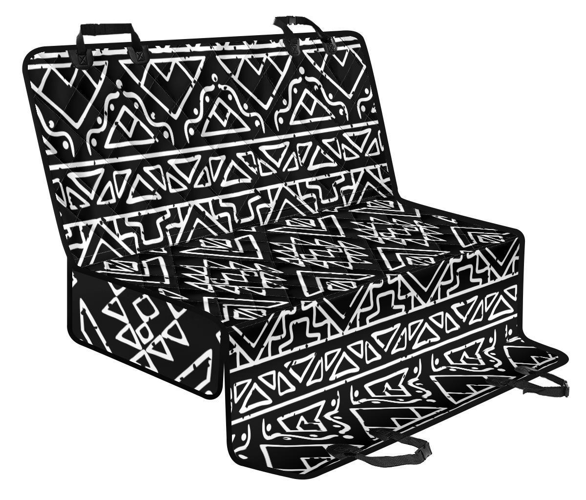 Black Ethnic Aztec Pattern Print Pet Car Back Seat Cover - 12a11114f177 Black Ethnic Aztec Pattern Print Pet Car Back Seat Cover - 12a11114f177