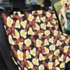 Black Fried Egg And Bacon Car Back Seat Cover Dog Car Seat Covers - f3da582dadf8