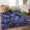 Black German Shepherd Rug Sport Decor Gift Floor Decor Living Room Carpet Rug Area Rug - 1c3252f1204e
