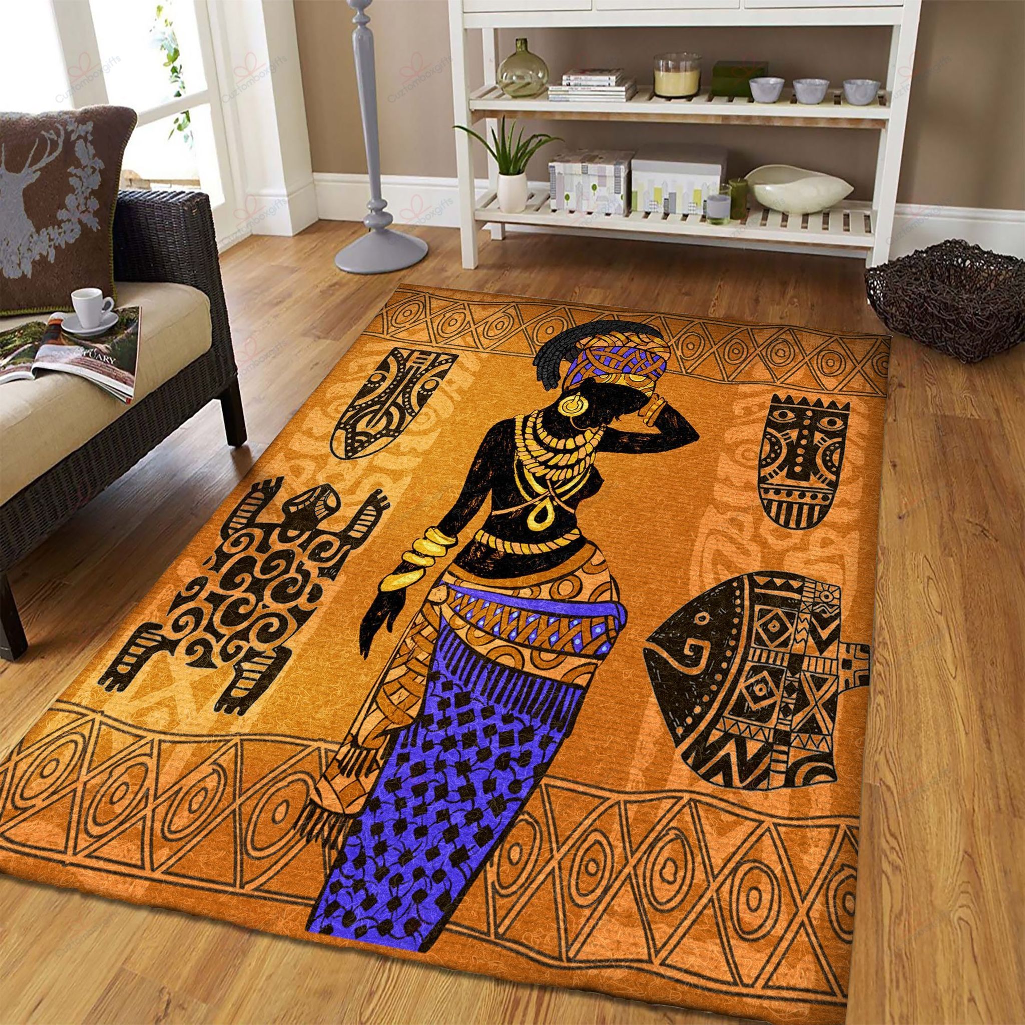 Black Girl Africa Nature Rug Sport Decor Gift Floor Decor Living Room Carpet Rug Area Rug - 4a83bb3ea3a3 Black Girl Africa Nature Rug Sport Decor Gift Floor Decor Living Room Carpet Rug Area Rug - 4a83bb3ea3a3