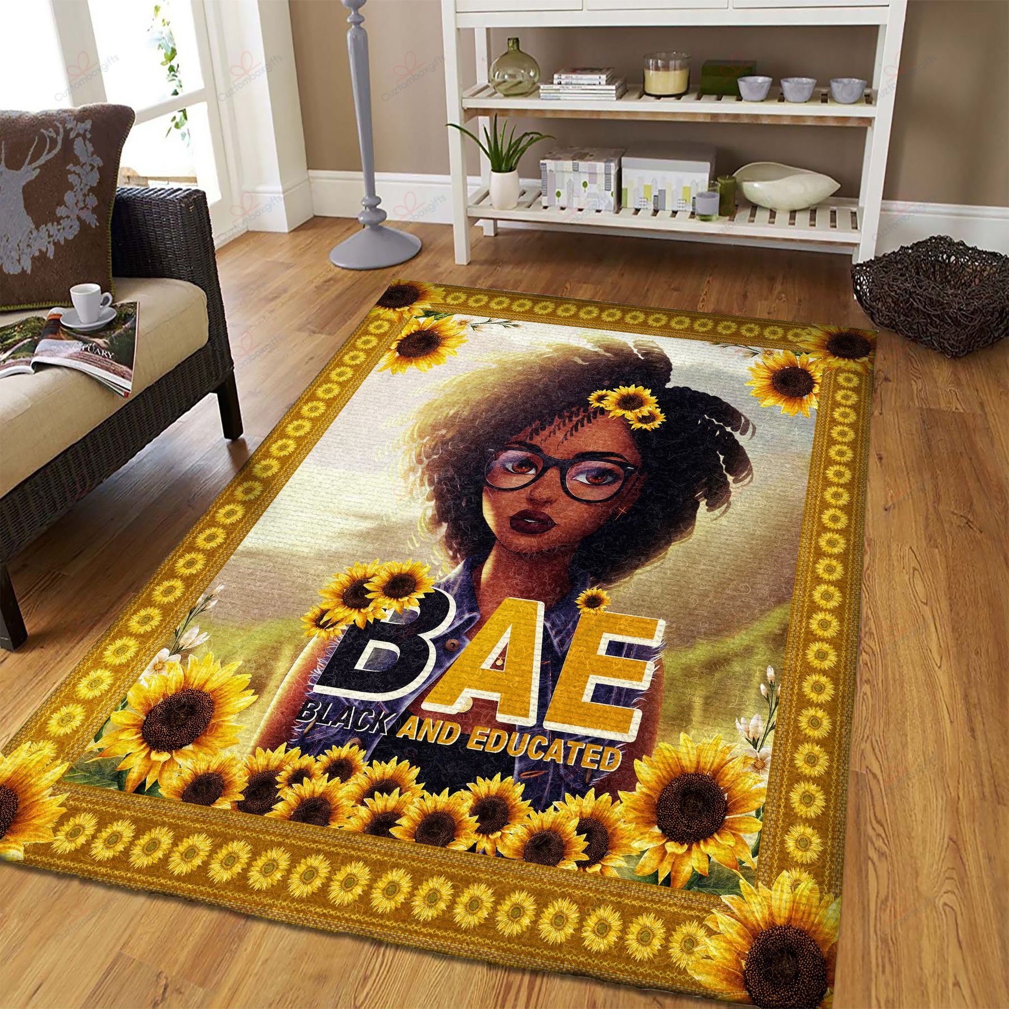 Black Girl Black And Educated Rug Sport Decor Gift Floor Decor Living Room Carpet Rug Area Rug - 0fe8e878c3b4 Black Girl Black And Educated Rug Sport Decor Gift Floor Decor Living Room Carpet Rug Area Rug - 0fe8e878c3b4