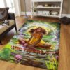 Black Girl Rug Sport Decor Gift Floor Decor Living Room Carpet Rug Area Rug - e9721ceb3944