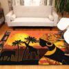 Black Girl Rug Sport Decor Gift Floor Decor Living Room Carpet Rug Area Rug - 311e69260eaf