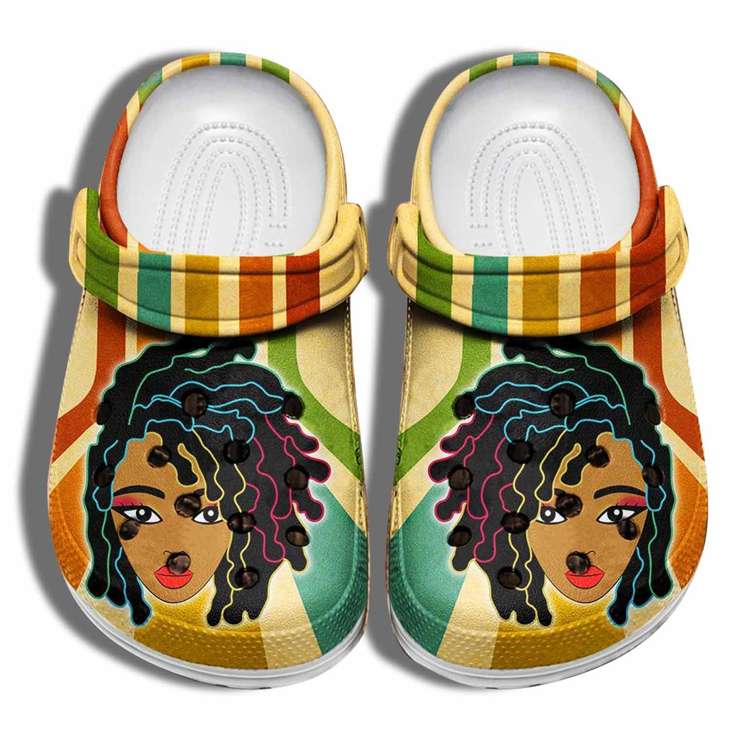 Black Girl Hair Juneteenth Shoes Crocs Clog – Africa Culture Black Women Croc Shoes Gifts Daughter Girls Black Girl Hair Juneteenth Shoes Crocs Clog – Africa Culture Black Women Croc Shoes Gifts Daughter Girls