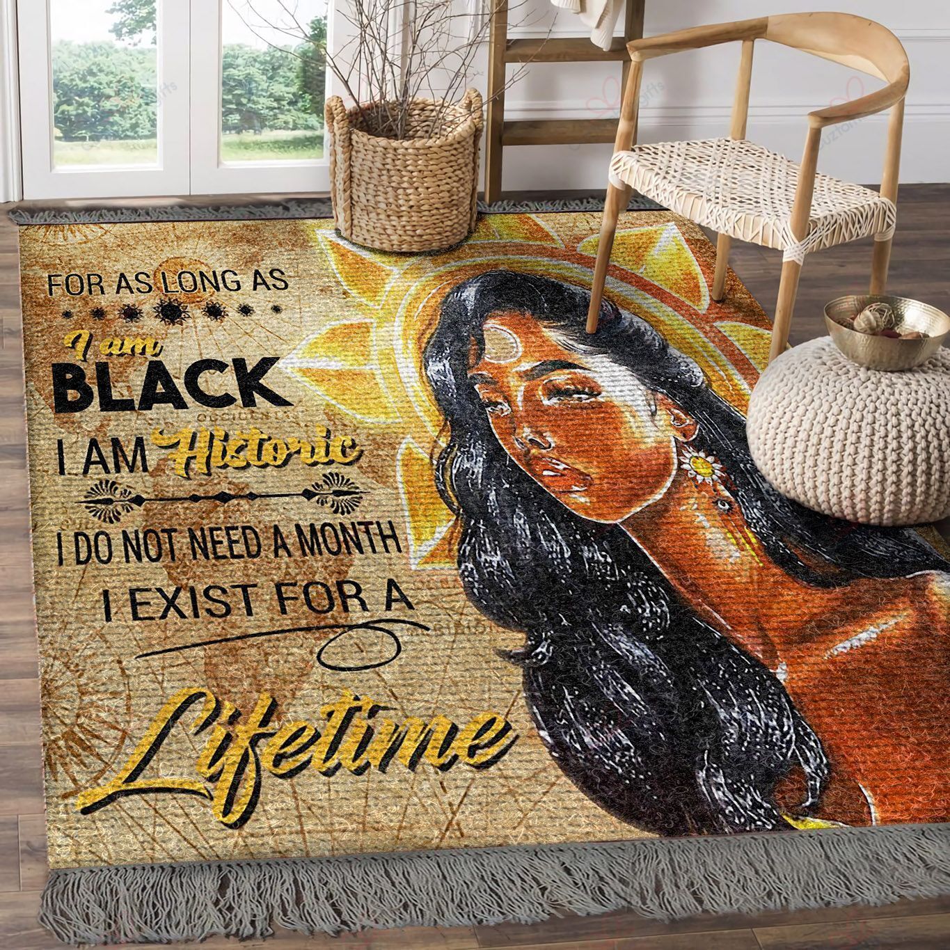 Black Girl I Am Black I Am Historic Rug Sport Decor Gift Floor Decor Living Room Carpet Rug Area Rug - d35170376665 Black Girl I Am Black I Am Historic Rug Sport Decor Gift Floor Decor Living Room Carpet Rug Area Rug - d35170376665