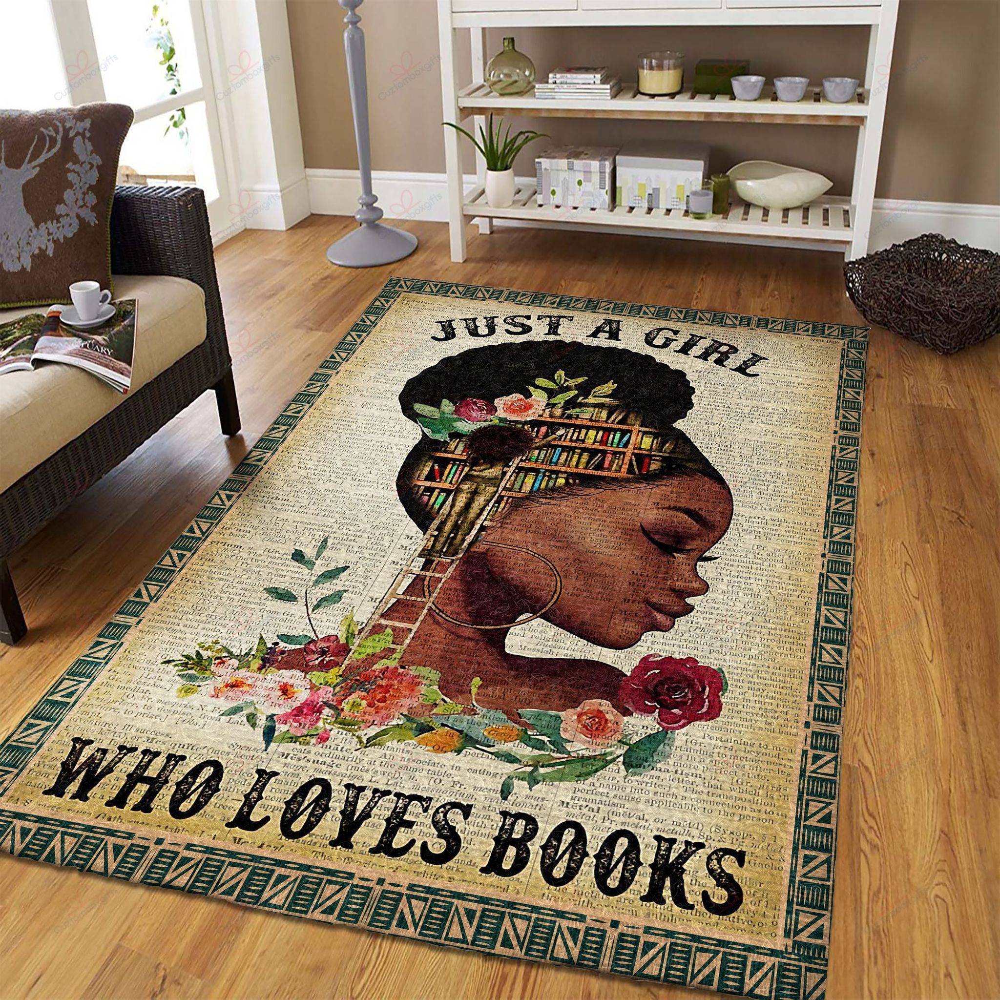 Black Girl Loves Reading Rug Sport Decor Gift Floor Decor Living Room Carpet Rug Area Rug - ac54b671cfdb Black Girl Loves Reading Rug Sport Decor Gift Floor Decor Living Room Carpet Rug Area Rug - ac54b671cfdb