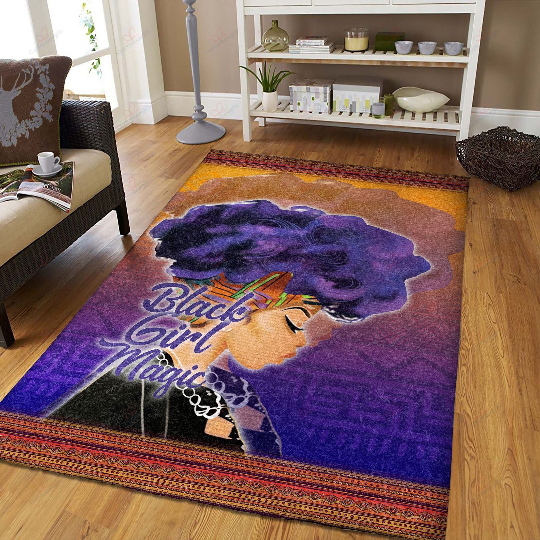 Black Girl Magic Rug Sport Decor Gift Floor Decor Living Room Carpet Rug Area Rug - 329d313ce932 Black Girl Magic Rug Sport Decor Gift Floor Decor Living Room Carpet Rug Area Rug - 329d313ce932