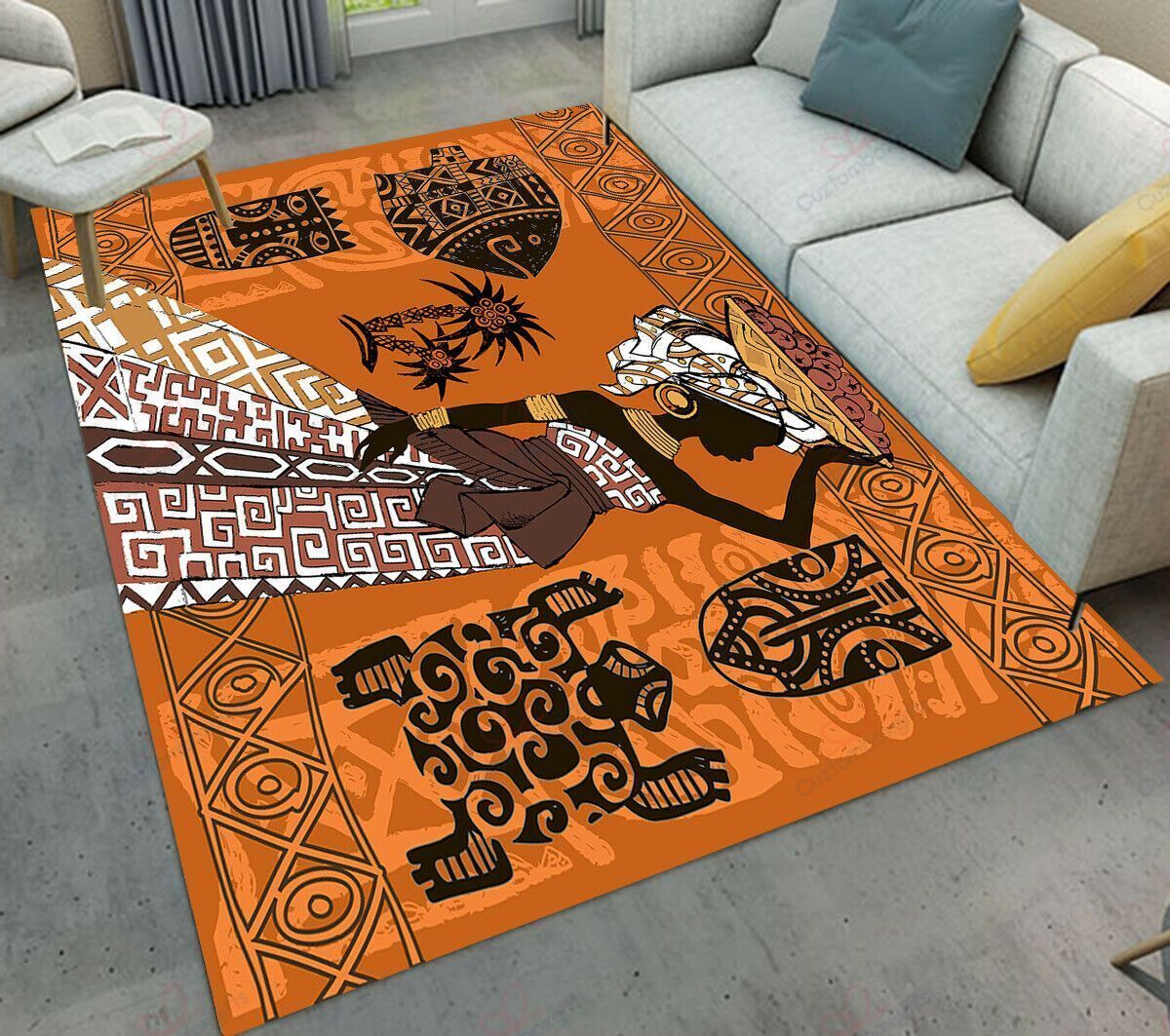 Black Girl Painting Rug Sport Decor Gift Floor Decor Living Room Carpet Rug Area Rug - 3cdd631f9a65 Black Girl Painting Rug Sport Decor Gift Floor Decor Living Room Carpet Rug Area Rug - 3cdd631f9a65