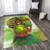 Black Girl Painting Rug Sport Decor Gift Floor Decor Living Room Carpet Rug Area Rug - e0c43a12192b