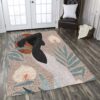 Black Girl Pattern Art Rug Sport Decor Gift Floor Decor Living Room Carpet Rug Area Rug - e49f0451e5c3