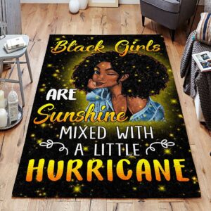 Black Girls Are Sunshine Rug Sport Decor Gift Floor Decor Living Room Carpet Rug Area Rug - 0b17f9553069