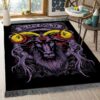 Black Gold Rug Sport Decor Gift Floor Decor Living Room Carpet Rug Area Rug - fd00587cb00b