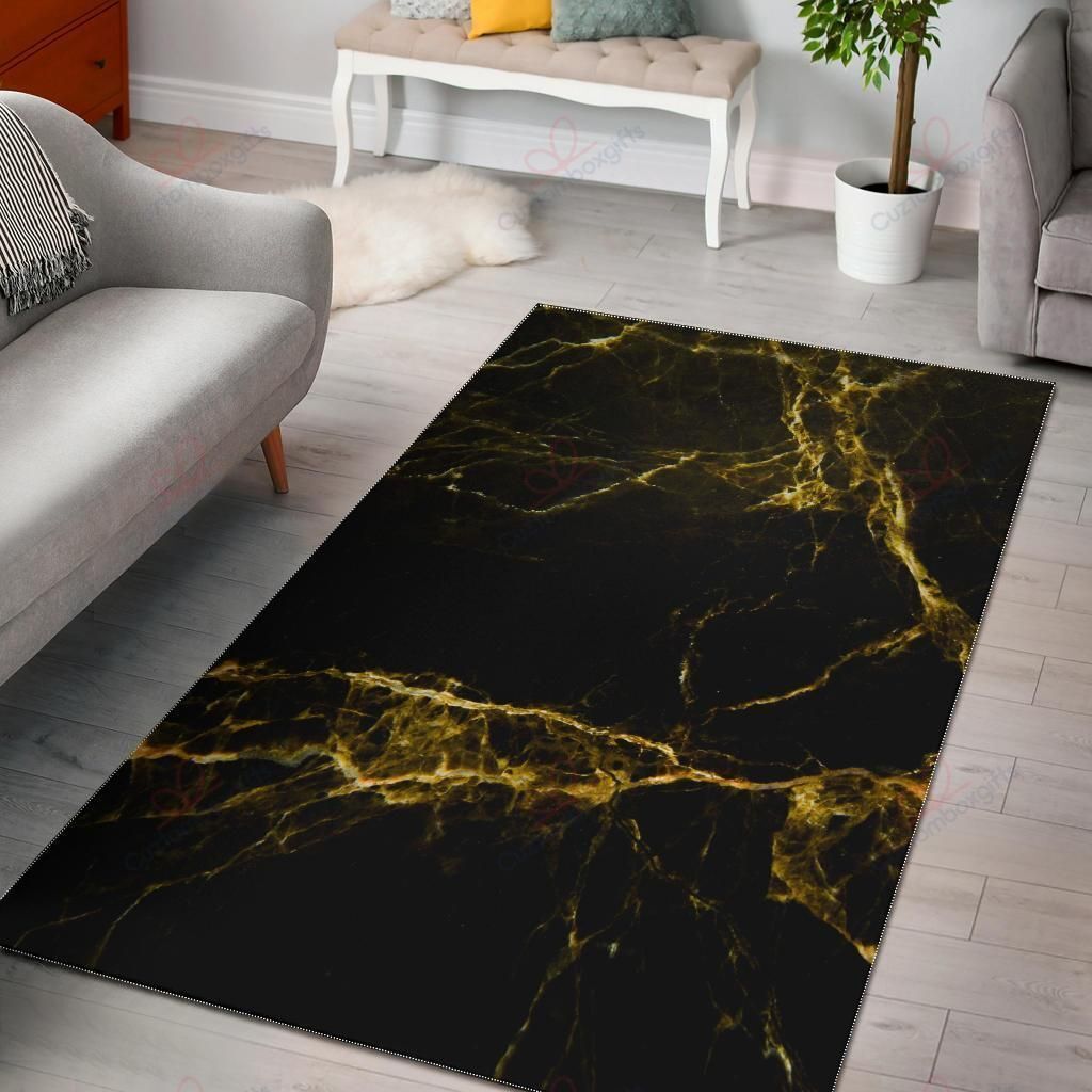Black Gold Marble Rug Sport Decor Gift Floor Decor Living Room Carpet Rug Area Rug - 7fedc84ac2e0 Black Gold Marble Rug Sport Decor Gift Floor Decor Living Room Carpet Rug Area Rug - 7fedc84ac2e0