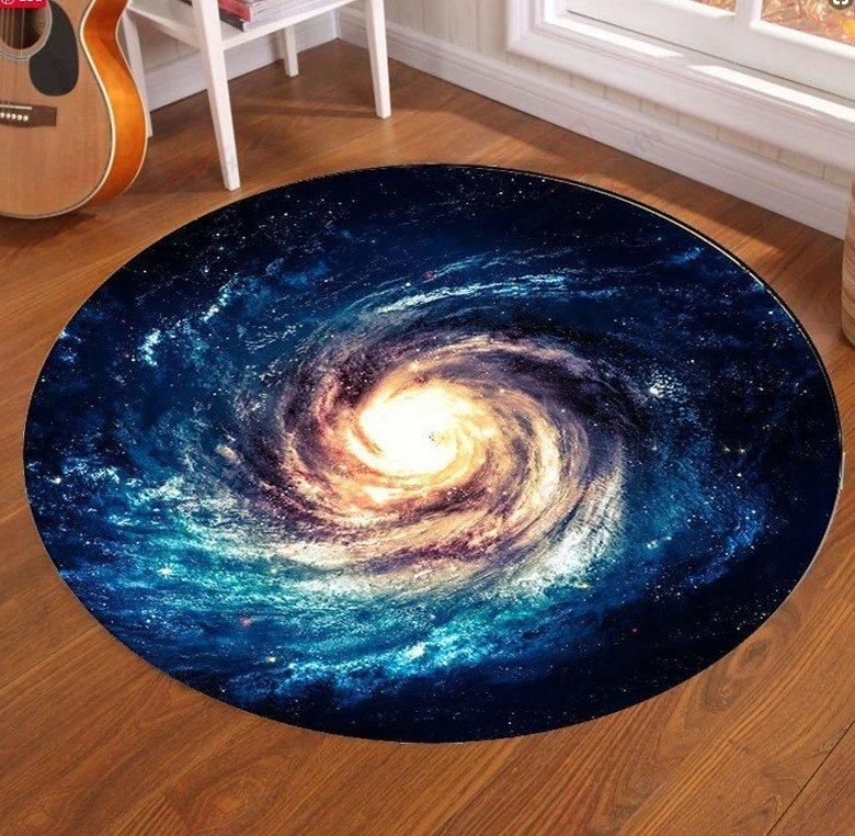 Black Hole Round Carpet Floor Rug Living Room Bedroom Decor Round Area Rug Carpet Black Hole Round Carpet Floor Rug Living Room Bedroom Decor Round Area Rug Carpet