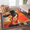 Black Horse Rug Sport Decor Gift Floor Decor Living Room Carpet Rug Area Rug - fd252f117111