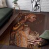 Black Is Beautiful Rug Sport Decor Gift Floor Decor Living Room Carpet Rug Area Rug - 318d8336455a