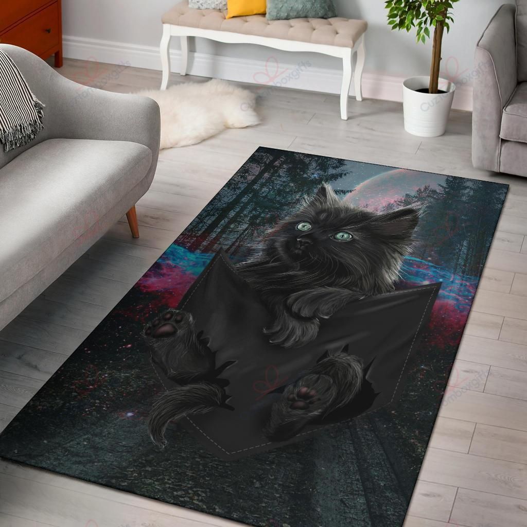 Black Kittie Rug Sport Decor Gift Floor Decor Living Room Carpet Rug Area Rug - 5884fc62fc2b Black Kittie Rug Sport Decor Gift Floor Decor Living Room Carpet Rug Area Rug - 5884fc62fc2b