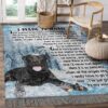 Black Labrador I Made It Home Rug Sport Decor Gift Floor Decor Living Room Carpet Rug Area Rug - 4fb6a88284ff