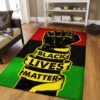 Black Lives Matter African American Flag Rug Sport Decor Gift Floor Decor Living Room Carpet Rug Area Rug - 151ef5918317