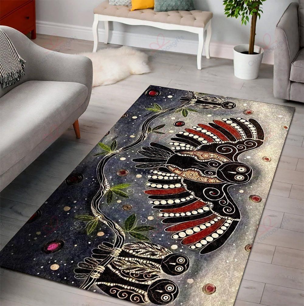 Black Owl Rug Sport Decor Gift Floor Decor Living Room Carpet Rug Area Rug - cb63e0d33fd6 Black Owl Rug Sport Decor Gift Floor Decor Living Room Carpet Rug Area Rug - cb63e0d33fd6