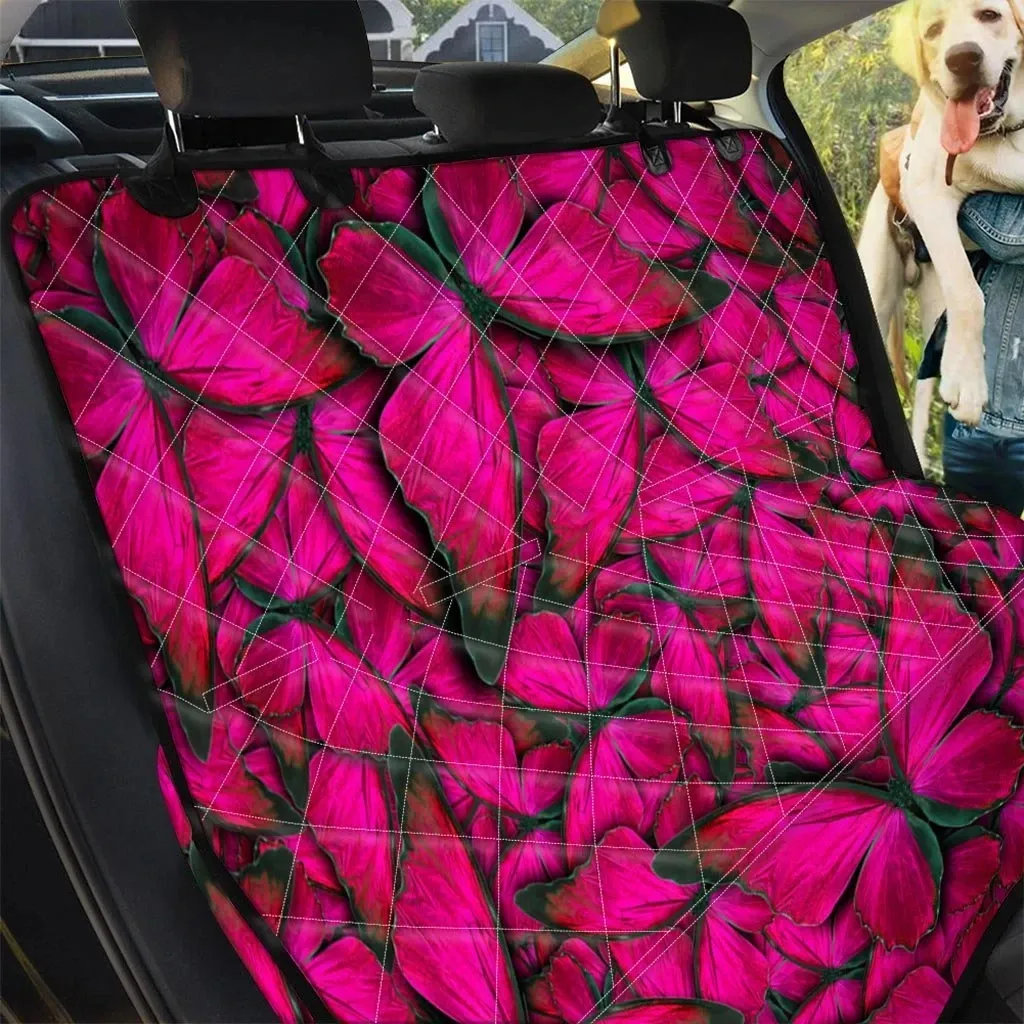 Black Pink Butterfly Pattern Car Back Seat Cover Dog Car Seat Covers - 6910f430032a Black Pink Butterfly Pattern Car Back Seat Cover Dog Car Seat Covers - 6910f430032a