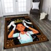 Black Queen Nurse Rug Sport Decor Gift Floor Decor Living Room Carpet Rug Area Rug - b769942c9935