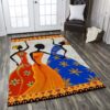 Black Woman Africa Rug Sport Decor Gift Floor Decor Living Room Carpet Rug Area Rug - 87493976a9af