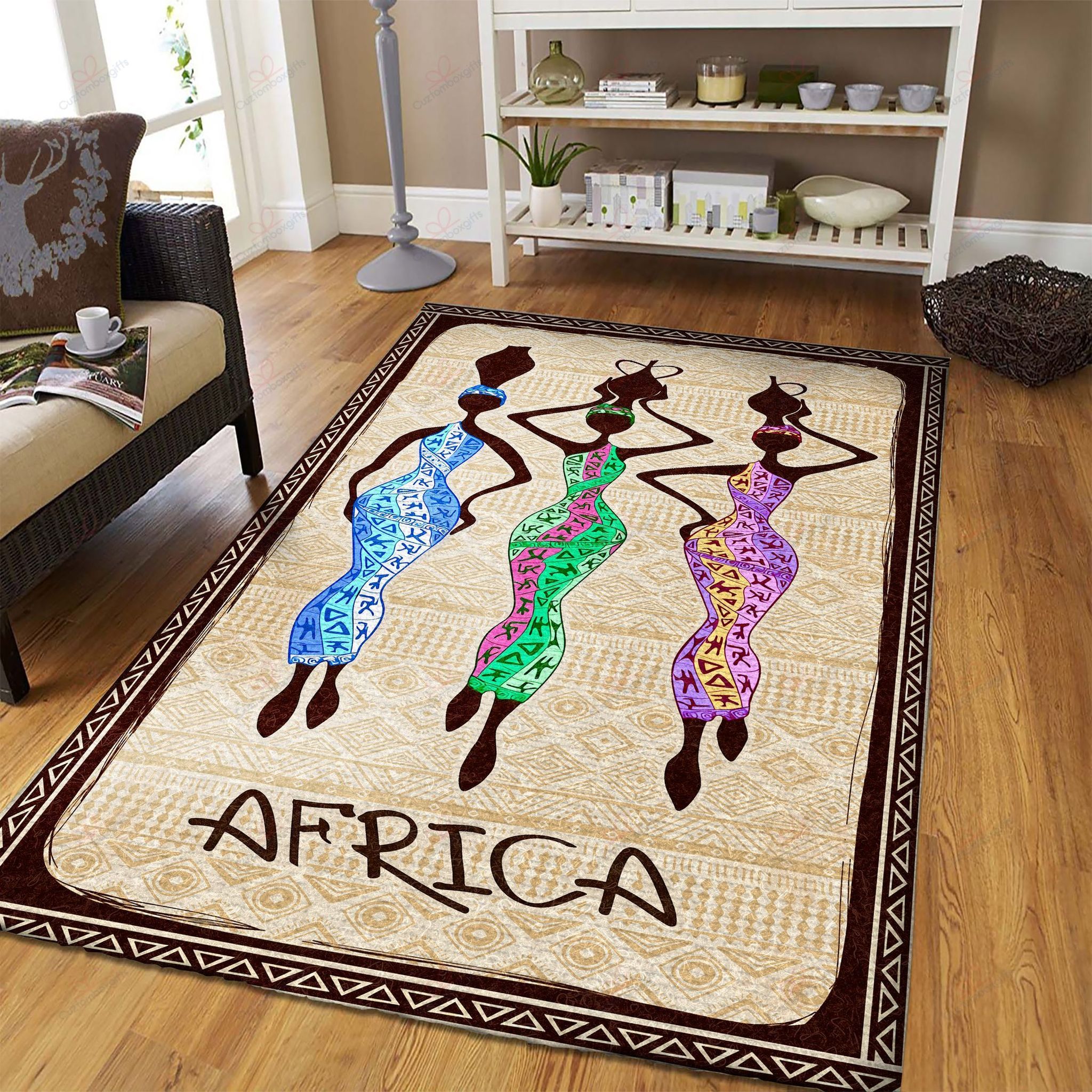 Black Woman Africa Rug Sport Decor Gift Floor Decor Living Room Carpet Rug Area Rug - 06bd6f167bc6 Black Woman Africa Rug Sport Decor Gift Floor Decor Living Room Carpet Rug Area Rug - 06bd6f167bc6