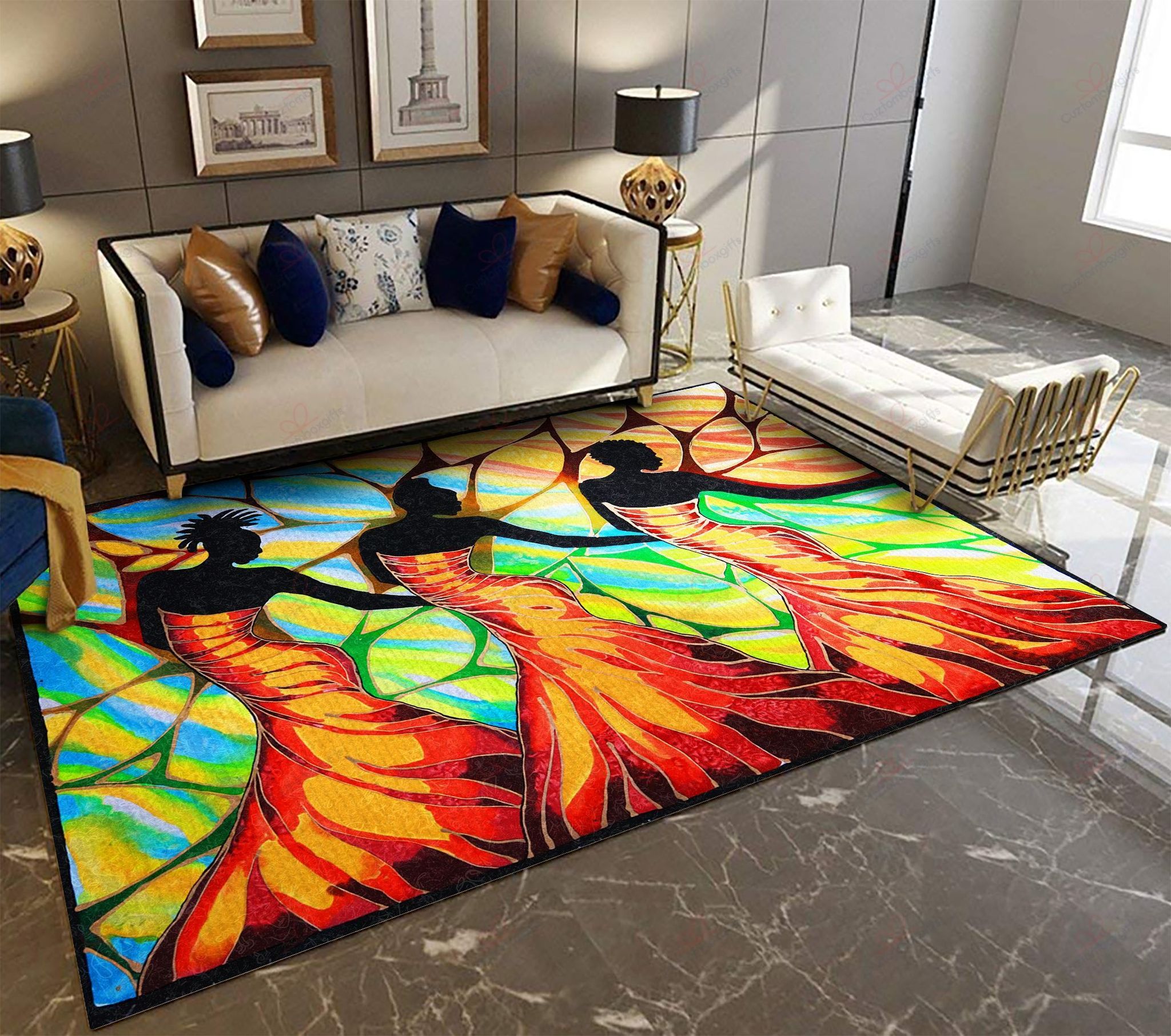 Black Woman Dancing Rug Sport Decor Gift Floor Decor Living Room Carpet Rug Area Rug - b4707e89c5f4 Black Woman Dancing Rug Sport Decor Gift Floor Decor Living Room Carpet Rug Area Rug - b4707e89c5f4