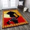 Black Woman Rug Sport Decor Gift Floor Decor Living Room Carpet Rug Area Rug - 21f056d78e88