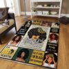 Black Woman July Girl Rug Sport Decor Gift Floor Decor Living Room Carpet Rug Area Rug - 3a39d4a6c400