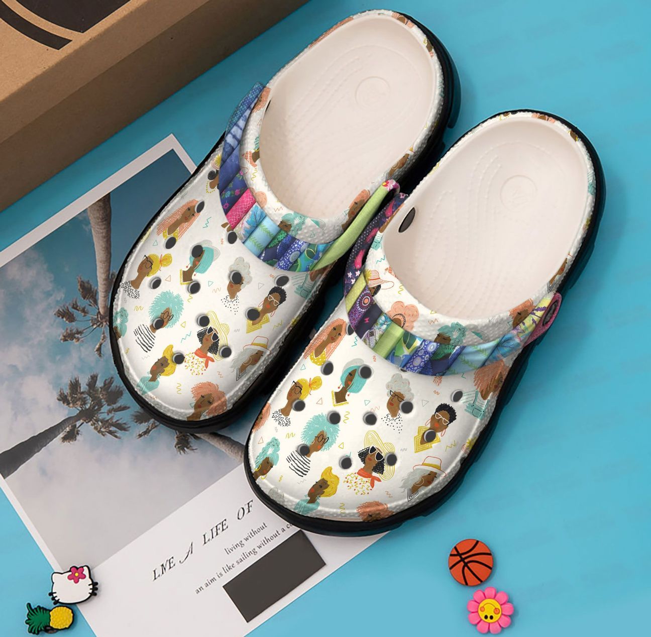 Black Woman Personalized Clog Custom Crocs Comfortablefashion Style Comfortable For Women Men Kid Print 3D Aunties Black Woman Personalized Clog Custom Crocs Comfortablefashion Style Comfortable For Women Men Kid Print 3D Aunties