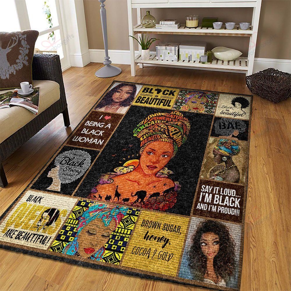 Black Woman Say It Loud Rug Sport Decor Gift Floor Decor Living Room Carpet Rug Area Rug - bf2d47d9db8b Black Woman Say It Loud Rug Sport Decor Gift Floor Decor Living Room Carpet Rug Area Rug - bf2d47d9db8b