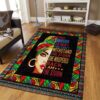 Black Woman She Whispered Rug Sport Decor Gift Floor Decor Living Room Carpet Rug Area Rug - 3663e535b014