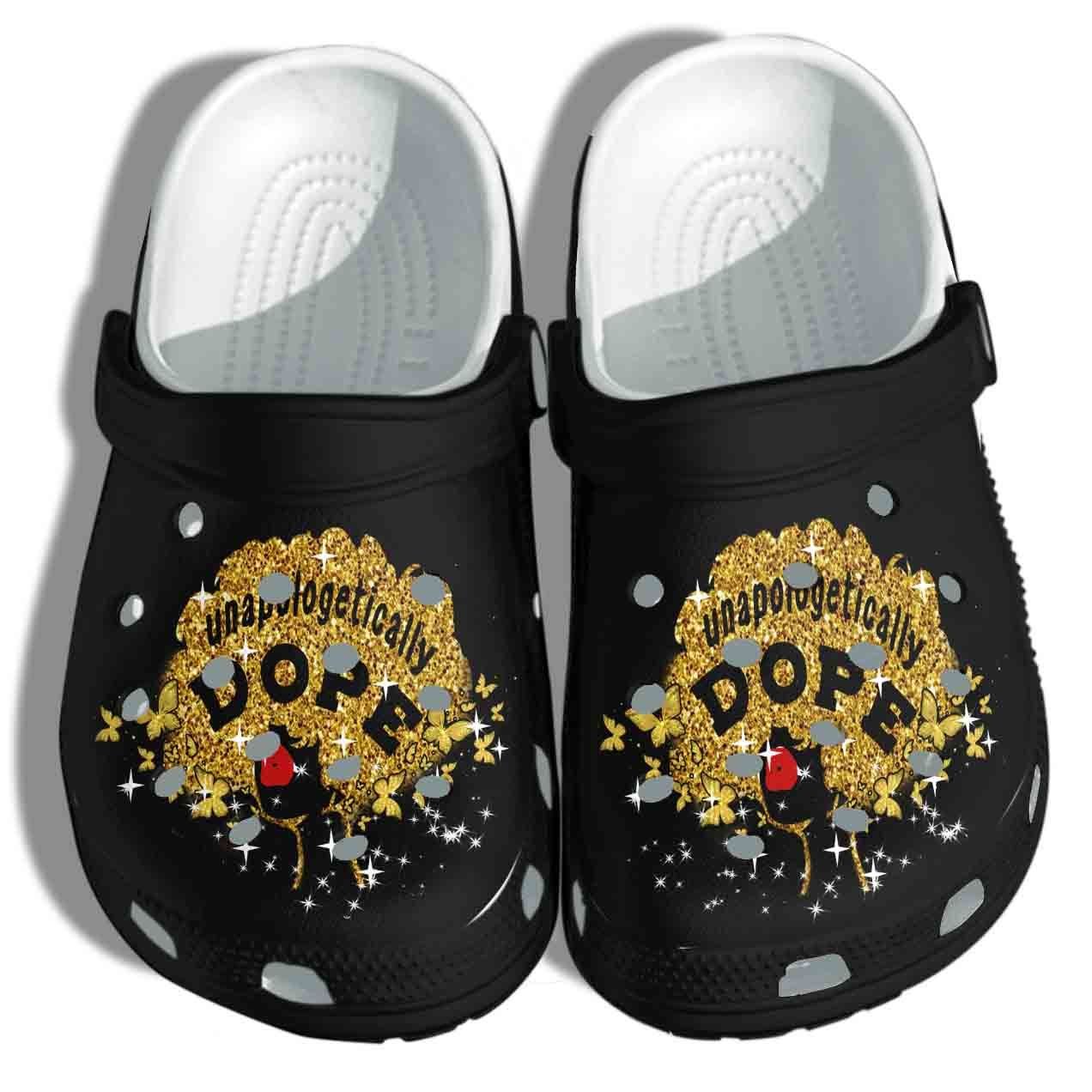 Black Woman Shoes – Unapologetically Dope Crocs Clog Clog Birthday Gift For Woman Mom Daughter Niece Black Woman Shoes – Unapologetically Dope Crocs Clog Clog Birthday Gift For Woman Mom Daughter Niece