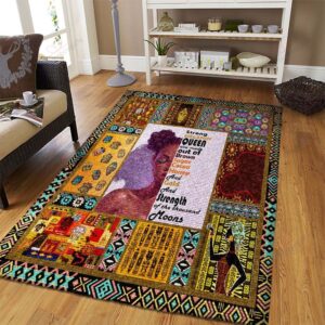 Black Woman Strength Of The Thousand Moons Rug Sport Decor Gift Floor Decor Living Room Carpet Rug Area Rug - 3e62b1d8f748