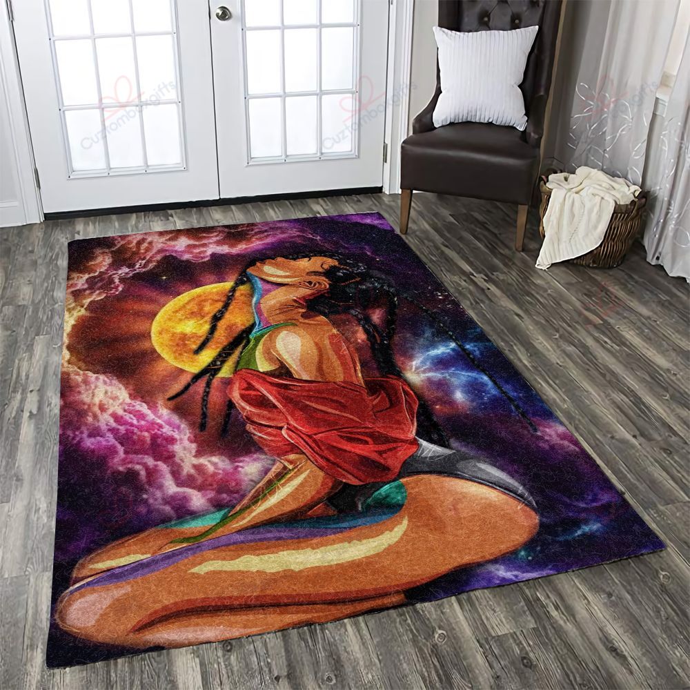 Black Woman Yoga Rug Sport Decor Gift Floor Decor Living Room Carpet Rug Area Rug - ae8859267281 Black Woman Yoga Rug Sport Decor Gift Floor Decor Living Room Carpet Rug Area Rug - ae8859267281