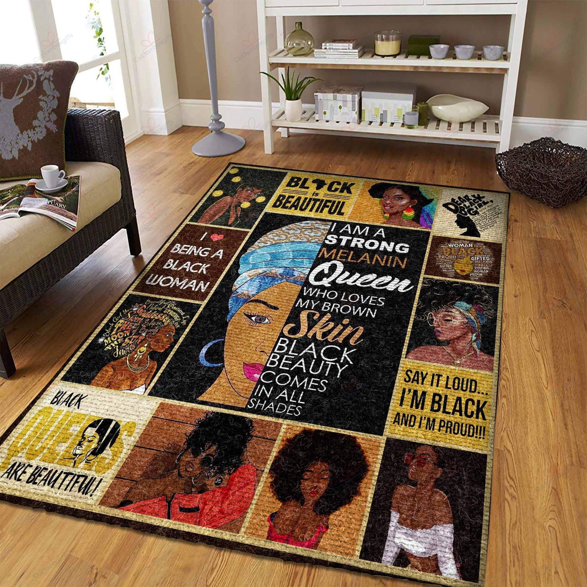 Black Women 1 Rug Sport Decor Gift Floor Decor Living Room Carpet Rug Area Rug - e12c6fc3f6ea Black Women 1 Rug Sport Decor Gift Floor Decor Living Room Carpet Rug Area Rug - e12c6fc3f6ea