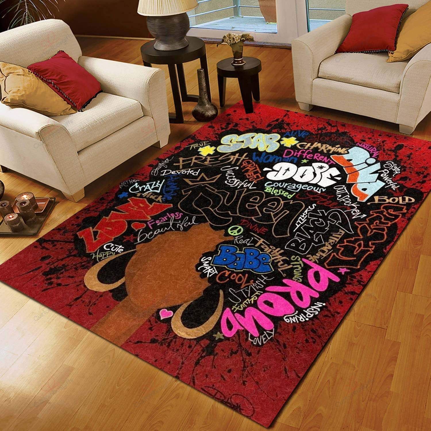 Black Women 5 Rug Sport Decor Gift Floor Decor Living Room Carpet Rug Area Rug - 5165dda542e6 Black Women 5 Rug Sport Decor Gift Floor Decor Living Room Carpet Rug Area Rug - 5165dda542e6
