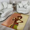 Black Women African Art Rug Sport Decor Gift Floor Decor Living Room Carpet Rug Area Rug - 538a91434166