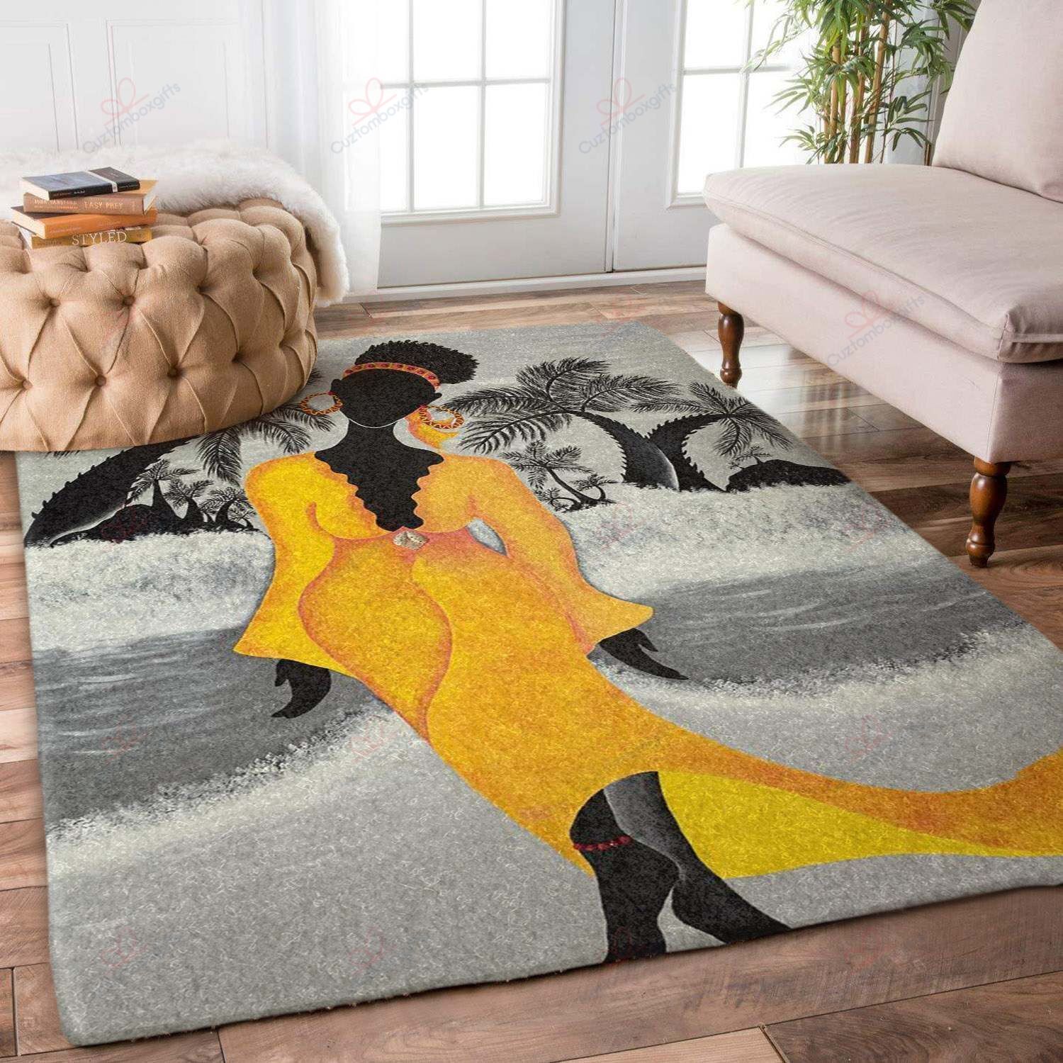 Blackwomen Yellow Rug Sport Decor Gift Floor Decor Living Room Carpet Rug Area Rug - 6264b0ee5c2f Blackwomen Yellow Rug Sport Decor Gift Floor Decor Living Room Carpet Rug Area Rug - 6264b0ee5c2f